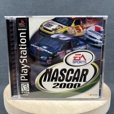 PlayStation 1 - NASCAR 2000 - Complete w/ Reg Card - Refurbished, Excellent