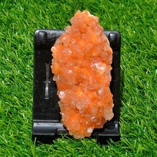 PINK HEULANDITE ON  CHALCEDONY FINE BEAUTY NATURAL MINERAL INDIA #IM611