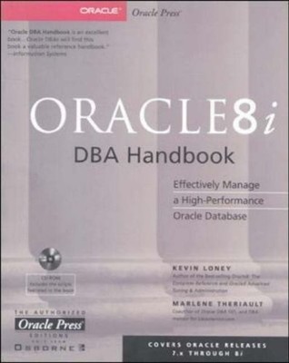 Oracle 8i DBA Handbook (Oracle Press Series),Kevin Loney, Marlen