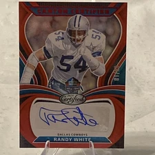 2025 Panini Certified Canton Certified Signatures Randy Mirror Red /99