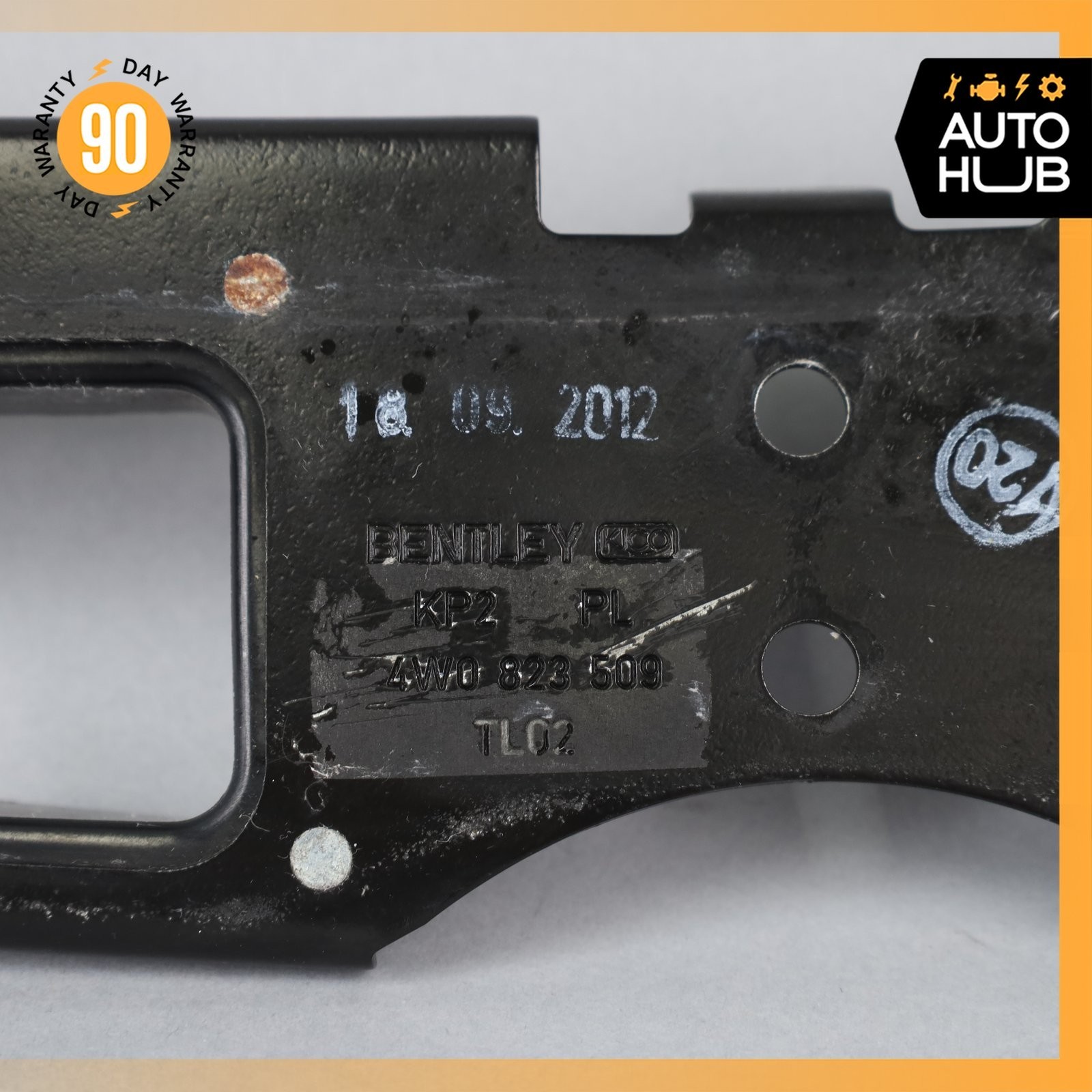 12-17 Bentley Continental GT GTC Hood Bonnet Lock Latch w/ Switches OEM 30k