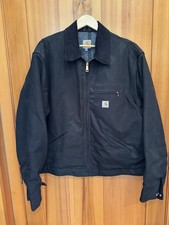 Carhartt Men’s Black Detroit Jacket 2XLT J001 2014 125th anniversary made in USA