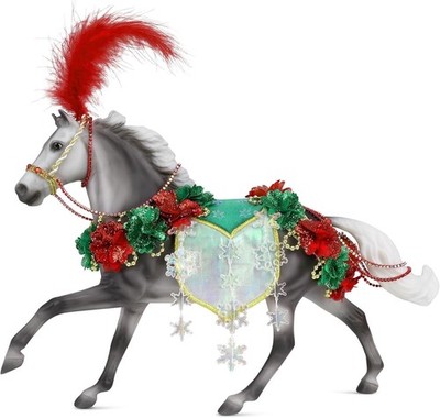 Breyer Traditional 2025 Holiday/Christmas Horse   Christmas in Bloom B-TR-10222