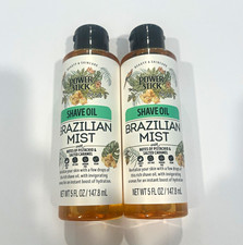 Power Stick for her Shave Oil Brazilian Mist 5 fl oz, 2 Pack Vegan