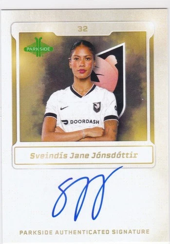 2025 PARKSIDE NWSL VOL 2 SVEINDIS JANE JONSDOTTIR AUTO SIGNATURE SERIES