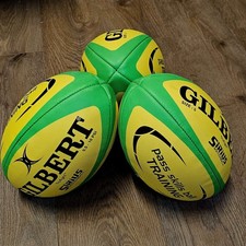 Gilbert Rugby Training Ball - Specialist Weighted Passing Ball - Sirius - Sz: 5