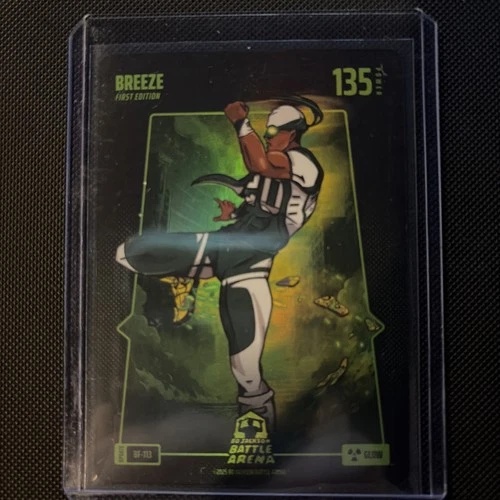 Breeze Bo Jackson Battle Arena 135 Power Glow BF-113 UPDATE Foil “Breece Hall”