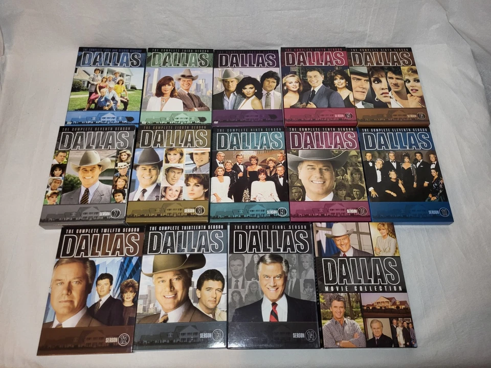 Dallas: The Complete DVD Collection All 14 Seasons & 3 Movies (DVD Set) - Image 3 of 4