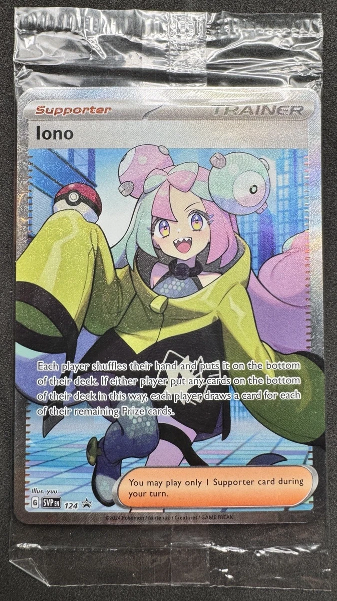 Iono 124 Sv: Scarlet & Violet Promo Cards for sale | eBay