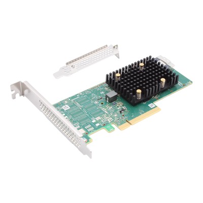 Broadcom 9500-8i SAS-3 / S-ATA / NVME SFF-8654 Tri-Mode PCIe 4.0 HBA Controller