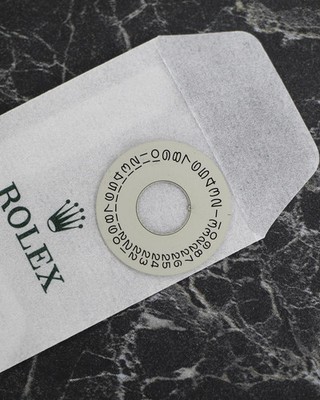 NEW Rolex 3055-5134-2 Disc Datumsanzeige DAY-DATE Weiß Neu