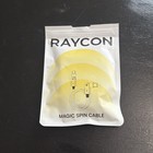 Raycon® Magic Spin 100Watt USB-C® to USB-C® Charge and Sync Cable 3.3 Ft.- Black