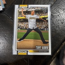 2026 Topps Series 1 Baseball Tony Hawk # First Pitch