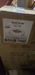 Round Fan Electrical Box 5 Pack