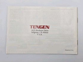 NES Nintendo - After Burner (Tengen) CIB Complete in Box w/ Manual, Card, Sleeve