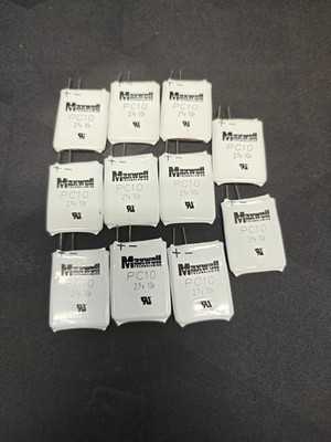 Maxwell Technologies PC10 Supercapacitors Ultracapacitors 2.5V 10F Farad 11pcs