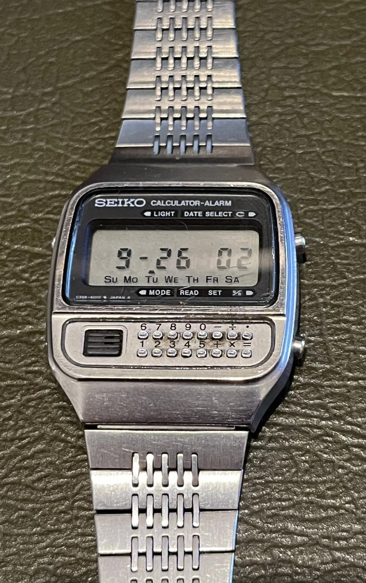 Seiko Watches with Calculator for sale | eBay