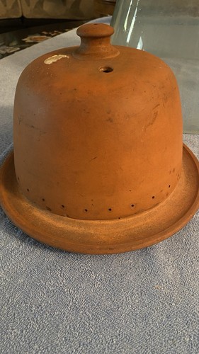 19th Century Earthenware Butter Cooler, John Roberts, Patentee Upnor Rochester