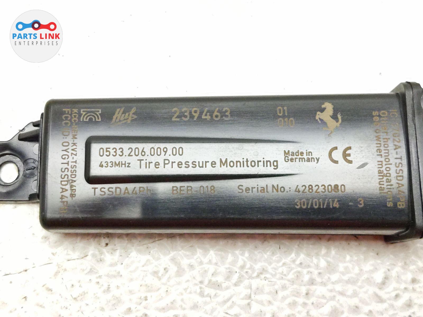 Ferrari California 2008-2014 Tpms sensor P/N 239463