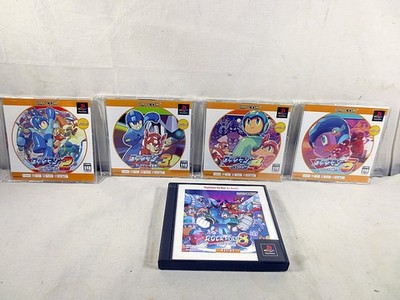 Ps Rockman 2 3 4 5 8 Set