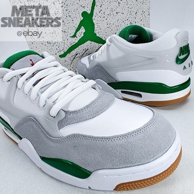Air Jordan 4 RM  US 14 Men's White/Pine Green/Wolf Grey/Gum Nike  FQ7939-103 NIB