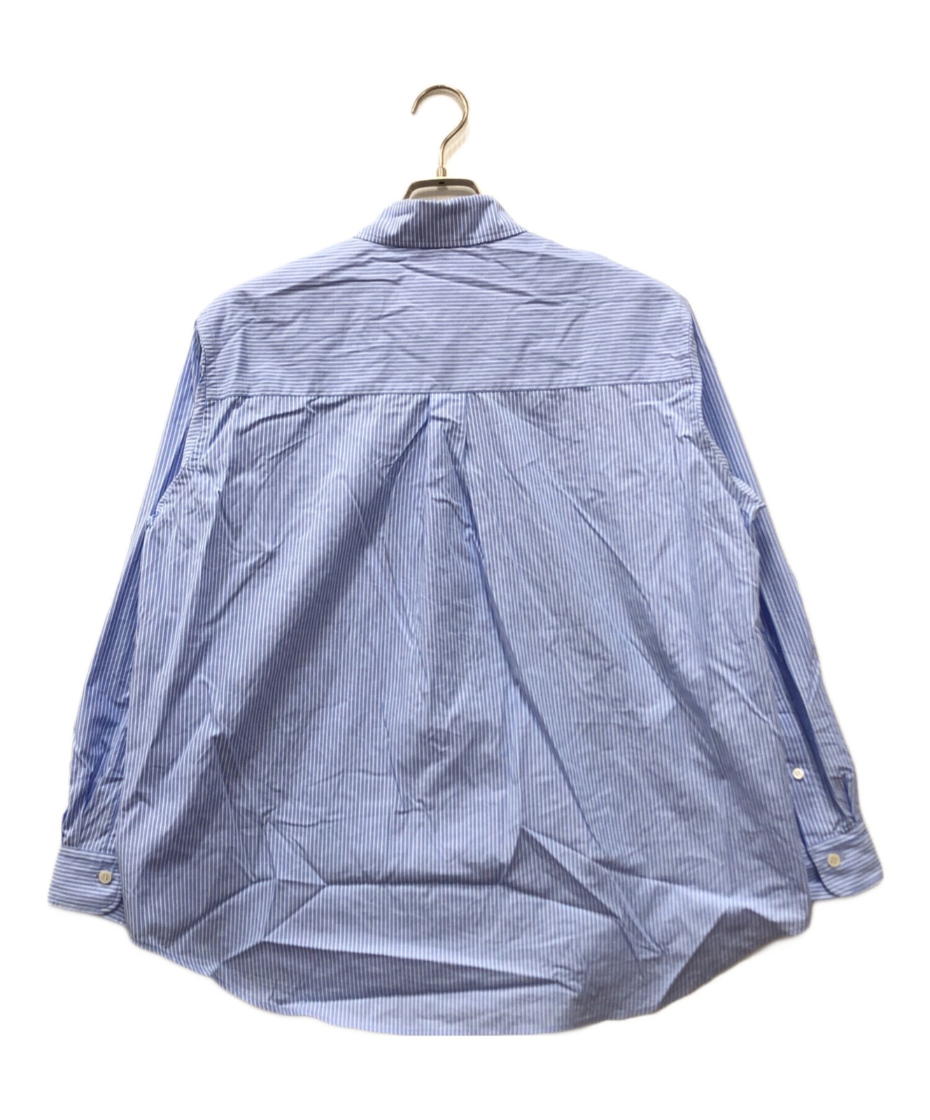 CLANE Logo Button-Down Basic Shirt/ Blue/ Size 1 - image 2