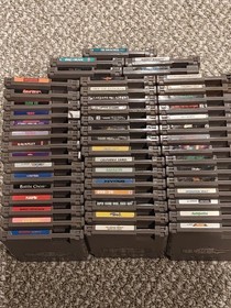 Huge NES 50 Game Lot Super Mario Tetris 1943 Blaster Master Rad Racer