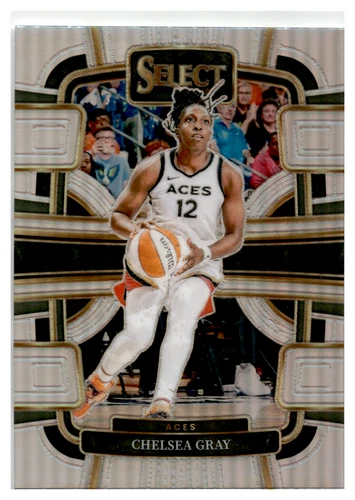 Chelsea Gray 2024 Panini Prizm Chelsea Gray #94 Silver Prizm