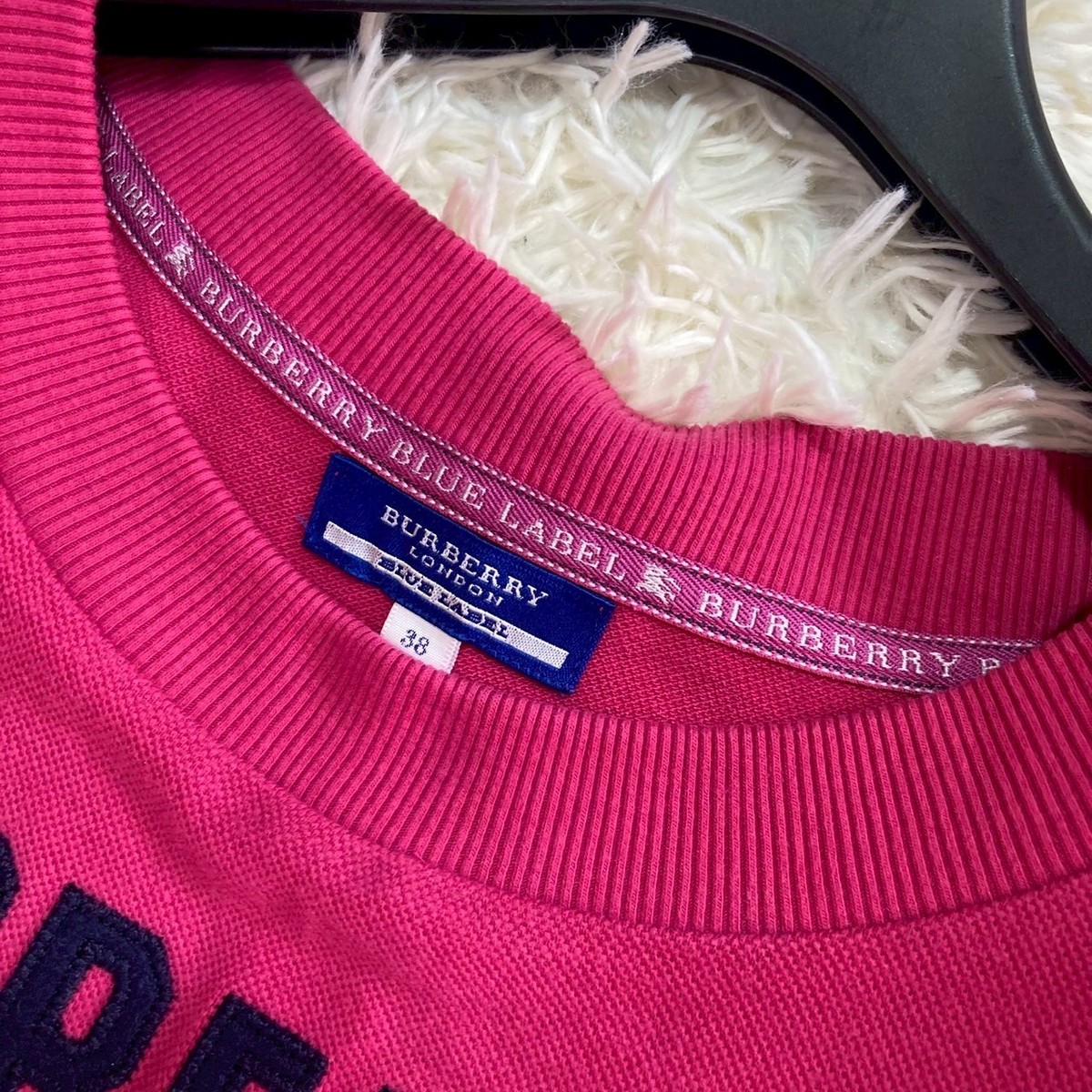 BURBERRY BLUE LABEL Tシャツ 38 BURBERRY BLUE LABEL T-shirt Size 38 Short Sleeve Women's From