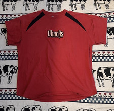 MLB Arizona Diamondbacks Men's 2XL Red Shirt Baseball Official Licensed