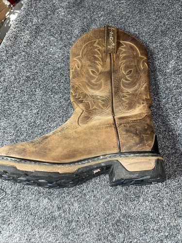 Tony Lama TW1031L Women's Leather Boots Brown, Size 6.5B Waterproof - Picture 4 of 14