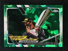 2021 Topps Chrome Sapphire Edition Formula 1 Green 34/75 Lewis Hamilton 07o4
