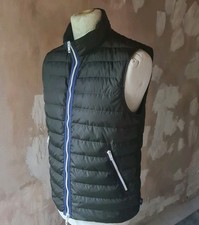 Men's FAY Down Gilet/Body Warmer men's S made In Italy quilted feather vest MINT