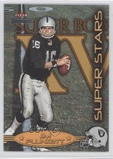 2002 Fleer Throwbacks Super Stars Jim Plunkett #4SS 0c4