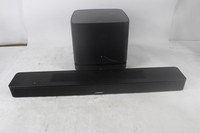 BOSE SMART SOUNDBAR 600 AND SUBWOOFER | 873973-1100 | BLACK | NO REMOTE