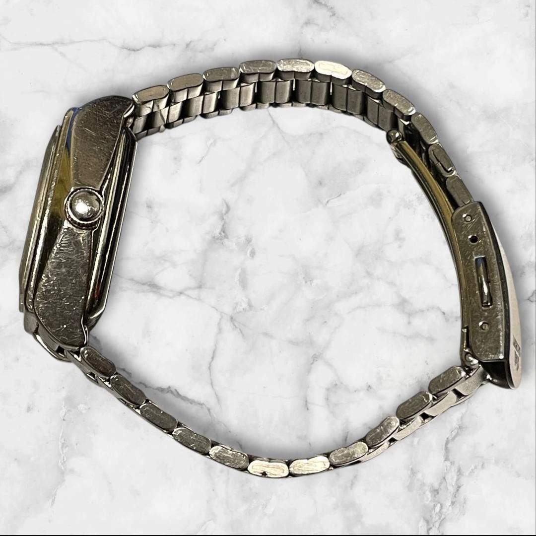 Orient Automatic 3 Star Rectangular Black Dial Vi… - image 3