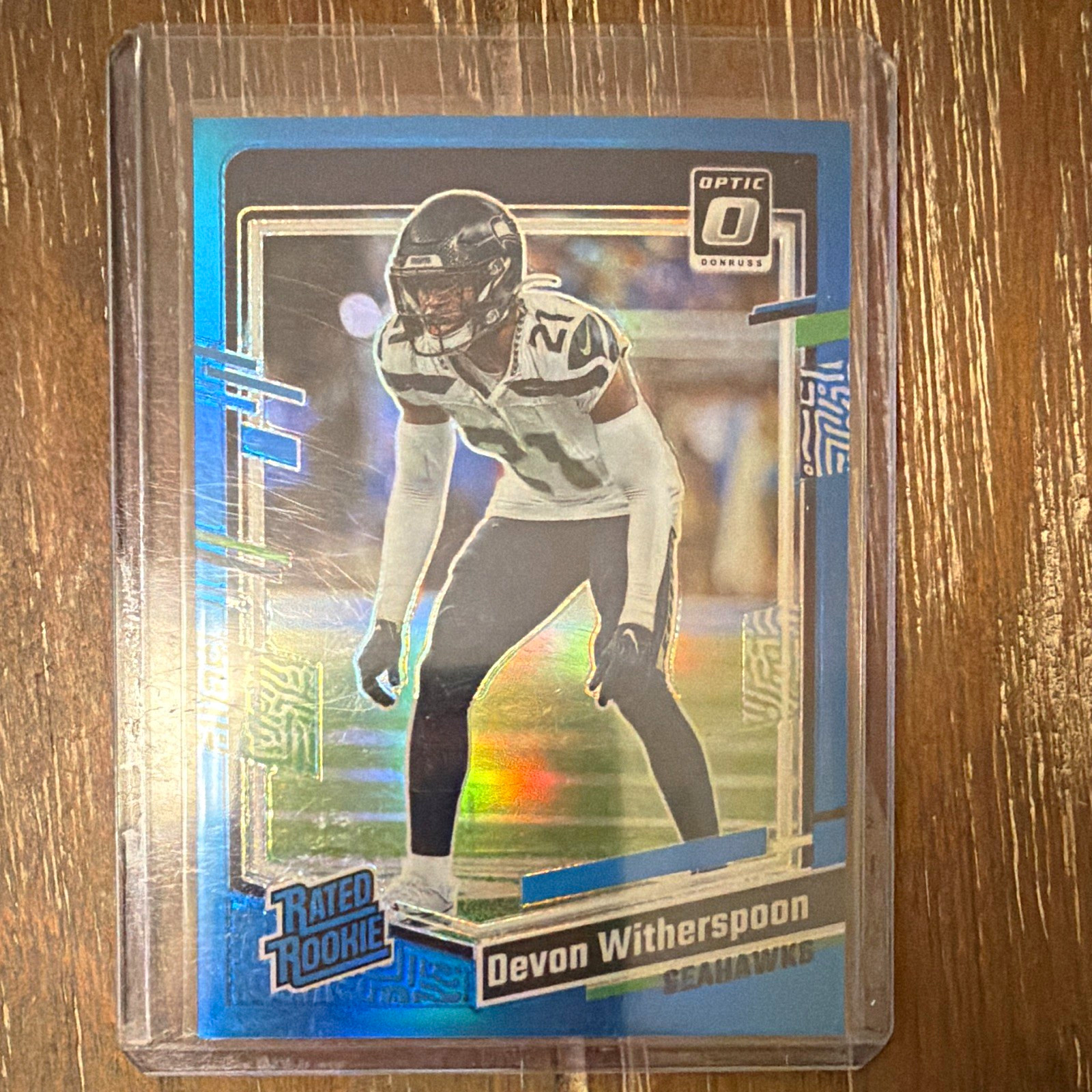 Devon Witherspoon Panini Donruss Optic #292 Aqua