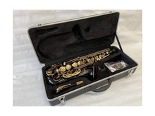 Professional Black-Gold Keys Eb E Flat Alto Saxophone Brand New