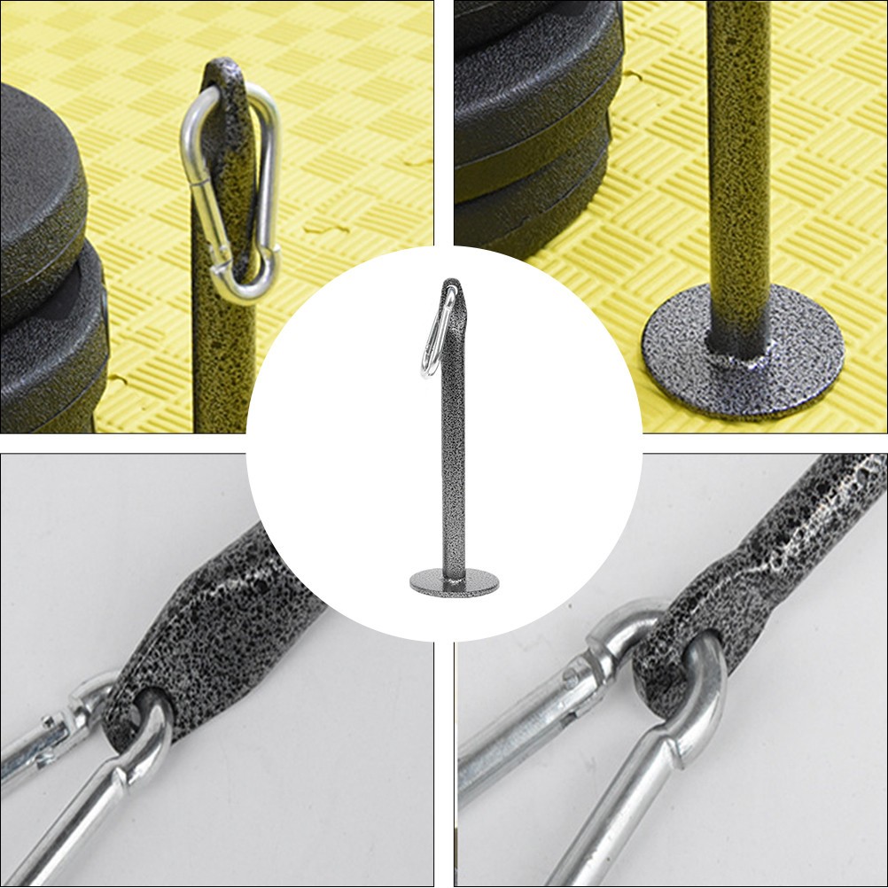 Supporto Manubri Sollevamento Pesi Rack Fitness Grip per Braccio Esercizio Pesi Vassoio foto 6
