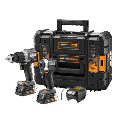 F1 ヘッドセット ブラック モード切替機能付き DEWALT McLaren F1 Team Limited Edition DCK200ME2GT-B3 20V XR