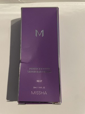 Missha M Perfect Cover Serum BB Cream No.27 Honey Beige 1.18 fl oz