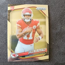 2025 Panini Prizm Rookie Jalen Royals #341 Kansas City Chiefs Football Card