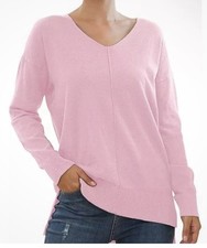 Cashmeren Premium Quality Women  s Merino Wool / Cashmere Oversized Sweater - L