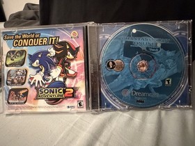 Phantasy Star Online Ver. 2 (SEGA Dreamcast, 2001) Authentic CIC Tested Works