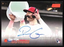 2023 Stadium Club Autographs Orange Foil Dalton Guthrie Auto 5/5 Philadelphia