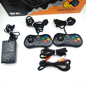 SNK NEO GEO CD Console Boxed w/ controllers, AC adapter Japanese, Tested  Rank A