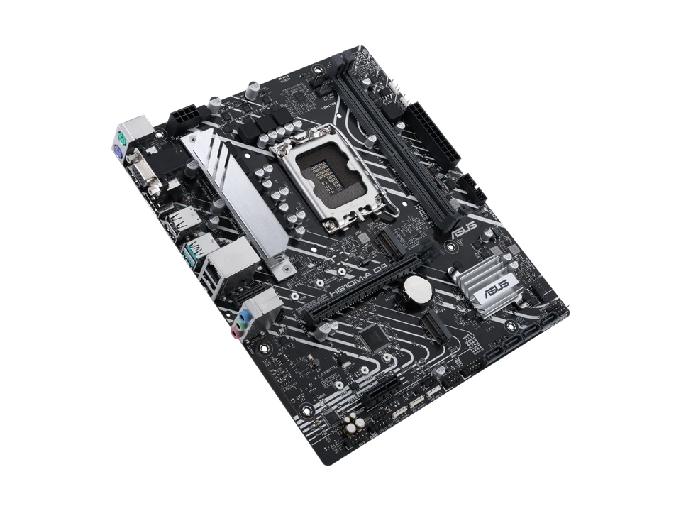 ASUS PRIME H610M-A D4-CSM LGA 1700 (Intel 12th & 13th Gen) Micro-ATX Commercial - Image 3 of 3