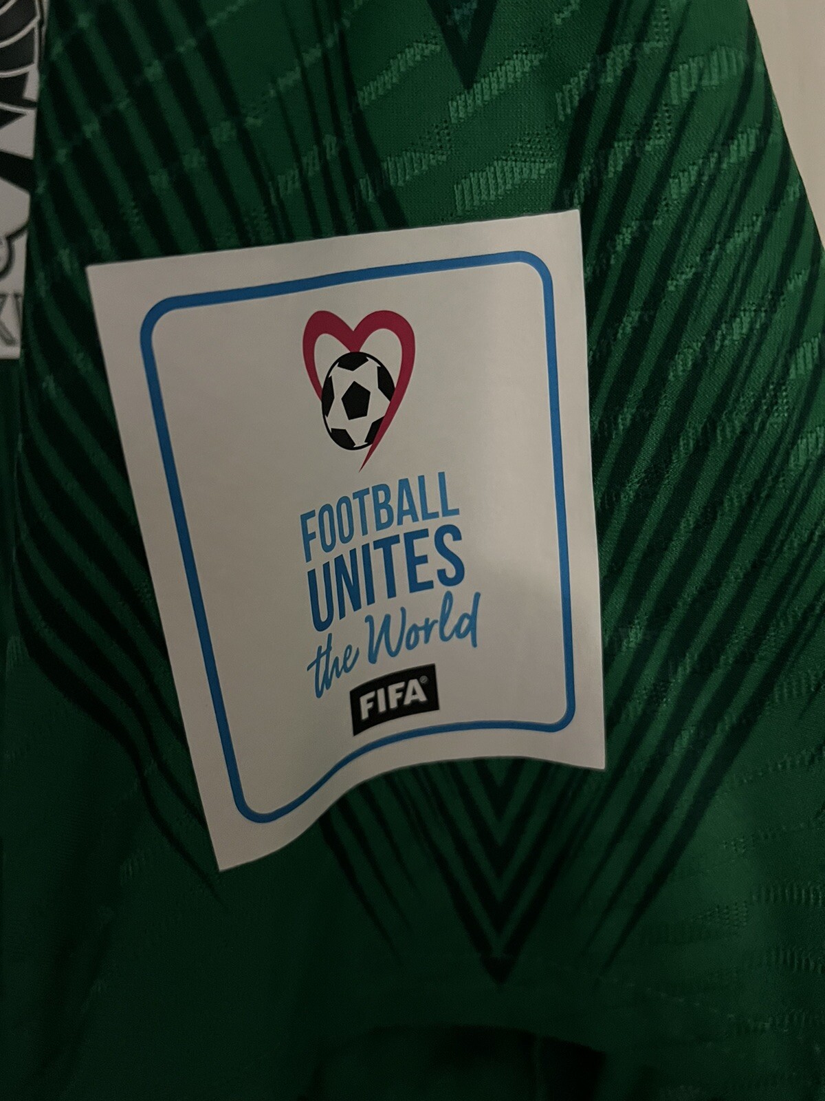 Adidas Mexico vs Poland Lozano Match Issue World Cup Qatar 2022 Jersey Large image 6