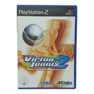 Virtual Tennis 2   PlayStation 2 Spiel ohne Anleitung