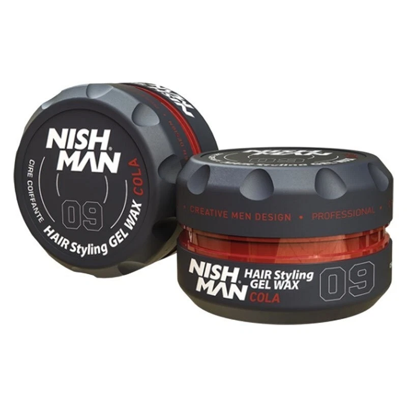 NISHMAN 09 HAIR STYLING GEL WAX COLA 150 ML